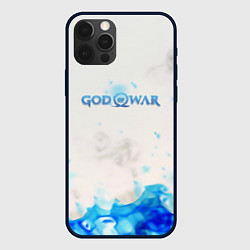 Чехол iPhone 12 Pro Война богов синий огонь олимпа