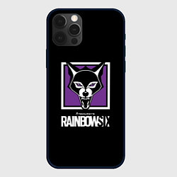 Чехол iPhone 12 Pro Rainbow six logo ubisoft