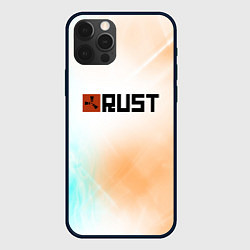 Чехол для iPhone 12 Pro RUST gradient, цвет: 3D-черный