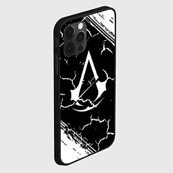 Чехол для iPhone 12 Pro Кредо убийцы блэк, цвет: 3D-черный — фото 2