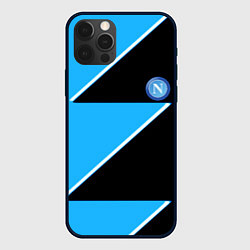 Чехол iPhone 12 Pro Napoli fc geometry blue