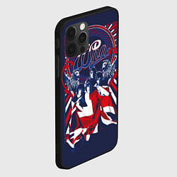 Чехол для iPhone 12 Pro English rock band The Who, цвет: 3D-черный — фото 2