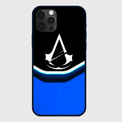 Чехол iPhone 12 Pro Assassins Creed logo abstergo