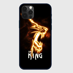 Чехол iPhone 12 Pro Lion fire King