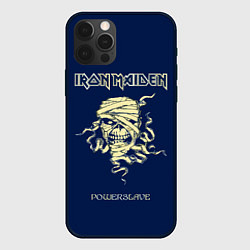 Чехол для iPhone 12 Pro Iron Maiden powerslave rock, цвет: 3D-черный