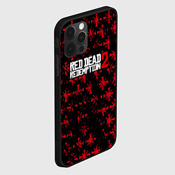 Чехол для iPhone 12 Pro Red dead redemption x farcry pattern, цвет: 3D-черный — фото 2
