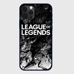 Чехол iPhone 12 Pro League of Legends black graphite