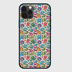 Чехол iPhone 12 Pro Лесные чудовища