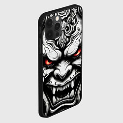 Чехол для iPhone 12 Pro Японский демон - Они - big picture, цвет: 3D-черный — фото 2