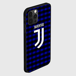 Чехол для iPhone 12 Pro Ювентус паттерн, цвет: 3D-черный — фото 2
