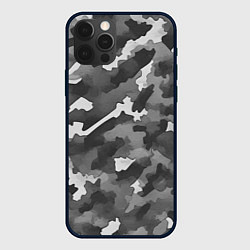 Чехол для iPhone 12 Pro Городской камуфляж внутренних войск, цвет: 3D-черный