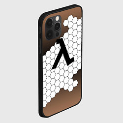 Чехол для iPhone 12 Pro Half life соты, цвет: 3D-черный — фото 2