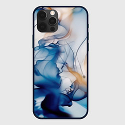 Чехол iPhone 12 Pro Синий батик