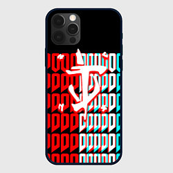 Чехол iPhone 12 Pro Doom logo надписи