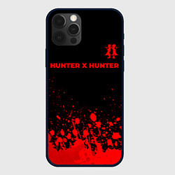 Чехол iPhone 12 Pro Hunter x Hunter - red gradient посередине