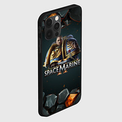 Чехол для iPhone 12 Pro Captain Titus Warhammer 40000 space marine 2, цвет: 3D-черный — фото 2