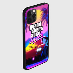 Чехол для iPhone 12 Pro Vice city retro wave Lambo, цвет: 3D-черный — фото 2