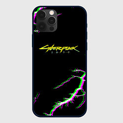 Чехол для iPhone 12 Pro Cyberpunk storm 2077, цвет: 3D-черный