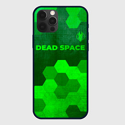 Чехол iPhone 12 Pro Dead Space - green gradient посередине