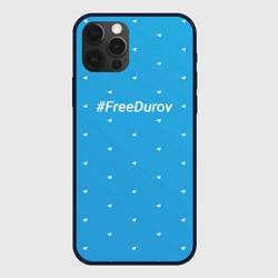 Чехол iPhone 12 Pro Freedurov паттерн из самолётиков