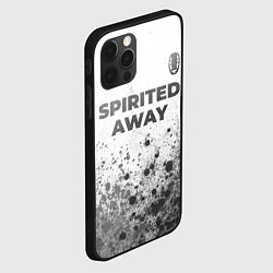 Чехол для iPhone 12 Pro Spirited Away - white gradient посередине, цвет: 3D-черный — фото 2