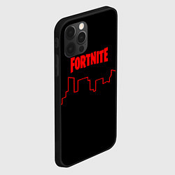 Чехол для iPhone 12 Pro Fortnite urban, цвет: 3D-черный — фото 2