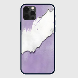 Чехол iPhone 12 Pro Штукатурка и лавандовая краска