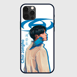 Чехол для iPhone 12 Pro Ateez Choi Jongho, цвет: 3D-черный