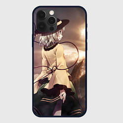 Чехол iPhone 12 Pro Touhou Project Койши Комейдзи взгляд на рассвет