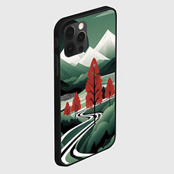 Чехол для iPhone 12 Pro Дорога на природу, цвет: 3D-черный — фото 2