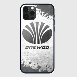 Чехол iPhone 12 Pro Daewoo - white gradient