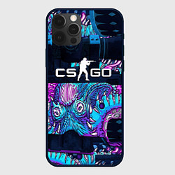 Чехол iPhone 12 Pro CS GO neon blob