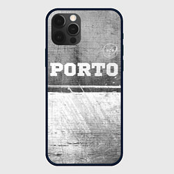 Чехол iPhone 12 Pro Porto - grey gradient посередине