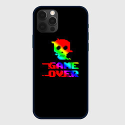 Чехол iPhone 12 Pro Game over gradient