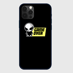 Чехол iPhone 12 Pro Game over alien