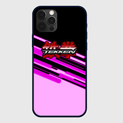 Чехол iPhone 12 Pro Tekken pink line