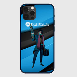 Чехол для iPhone 12 Pro Deadlock Pocket, цвет: 3D-черный