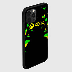 Чехол для iPhone 12 Pro Xbox бабочки, цвет: 3D-черный — фото 2