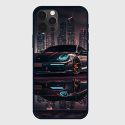 Чехол iPhone 12 Pro Porshe night city