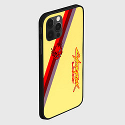 Чехол для iPhone 12 Pro Samurai geometry steel, цвет: 3D-черный — фото 2