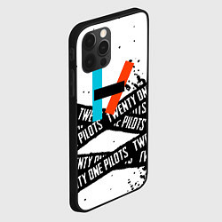 Чехол для iPhone 12 Pro Twenty one pilots rock, цвет: 3D-черный — фото 2