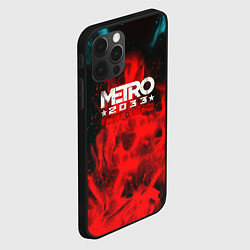 Чехол для iPhone 12 Pro Metro 2033 fire, цвет: 3D-черный — фото 2