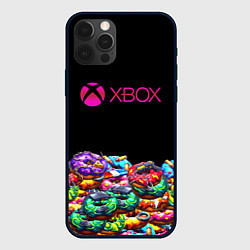Чехол iPhone 12 Pro Xbox пончики