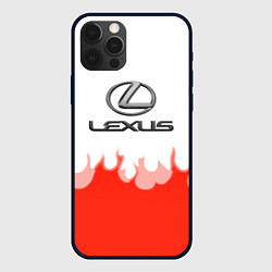 Чехол iPhone 12 Pro Lexus fire