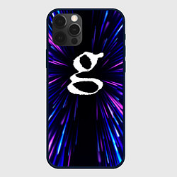Чехол для iPhone 12 Pro Garbage neon energy, цвет: 3D-черный