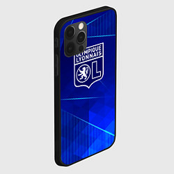Чехол для iPhone 12 Pro Lyon blue poly, цвет: 3D-черный — фото 2