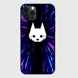 Чехол для iPhone 12 Pro Stray neon energy, цвет: 3D-черный