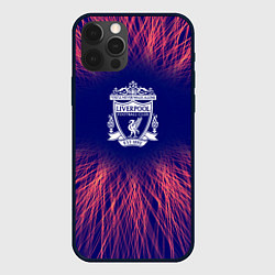 Чехол для iPhone 12 Pro Liverpool red energy, цвет: 3D-черный