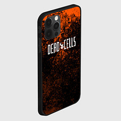 Чехол для iPhone 12 Pro Dead Cells брызги красок текстура, цвет: 3D-черный — фото 2