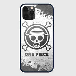 Чехол iPhone 12 Pro One Piece - white gradient